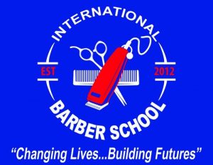 International Barber School logo