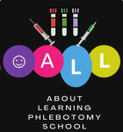 All About Learning Phlebotomy School logo