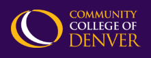 Community College of Denver logo