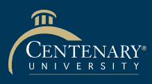 Centenary University logo