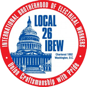 IBEW Local Union 26 logo
