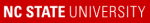 North Carolina State University logo