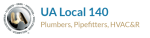 UA Local 140 logo