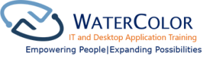 Water Color IT and Desktop Application Training logo