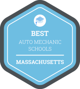 Best Auto Mechanic Schools in Massachusetts Badge