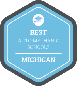 Best Auto Mechanic Schools in Michigan Badge