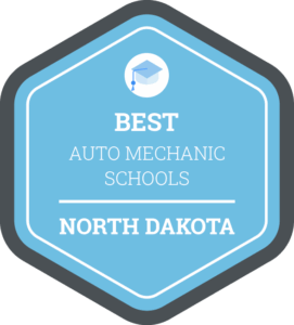Best Auto Mechanic Schools in North Dakota Badge