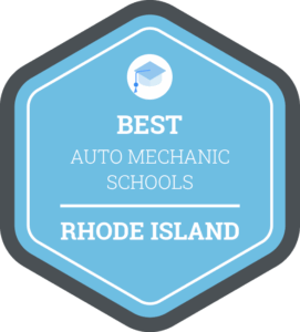 Best Auto Mechanic Schools in Rhode Island Badge