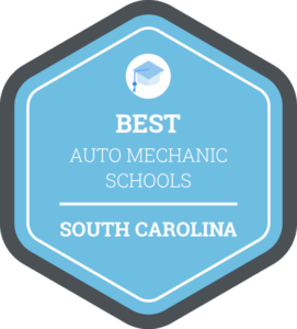 Best Auto Mechanic Schools in South Carolina Badge