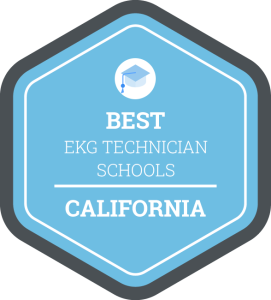 Best EKG Technician Schools in California Badge