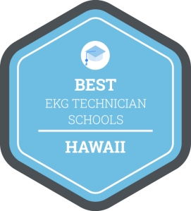 Best EKG Technician Schools in Hawaii Badge