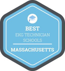 Best EKG Technician Schools in Massachusetts Badge