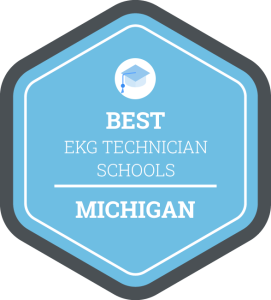Best EKG Technician Schools in Michigan Badge