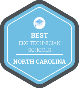 Best EKG Technician Schools in North Carolina Badge