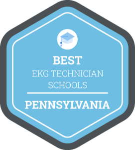 Best EKG Technician Schools in Pennsylvania Badge