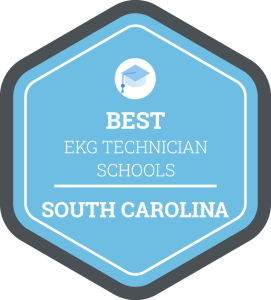 Best EKG Technician Schools in South Carolina Badge