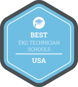 Best EKG Technician Schools Badge for the U.S.