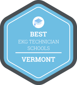 Best EKG Technician Schools in Vermont Badge