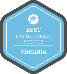 Best EKG Technician Schools in Virginia Badge