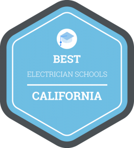 Best Electrician Schools in California Badge