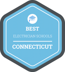Best Electrician Schools in Connecticut Badge