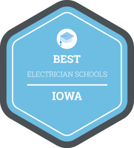 Best Electrician Schools in Iowa Badge