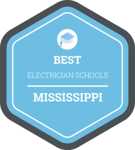 Best Electrician Schools in Mississippi Badge