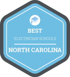 Best Electrician Schools in North Carolina Badge