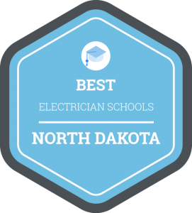 Best Electrician Schools in North Dakota Badge