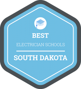Best Electrician Schools in South Dakota Badge