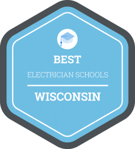 Best Electrician Schools in Wisconsin Badge