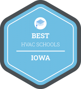 Best HVAC Schools in Iowa Badge