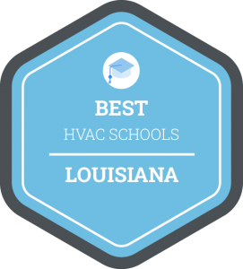 Best HVAC Schools in Louisiana Badge