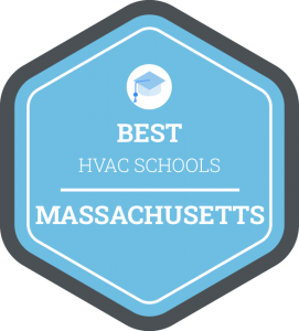 Best trade schools in Massachusetts badge