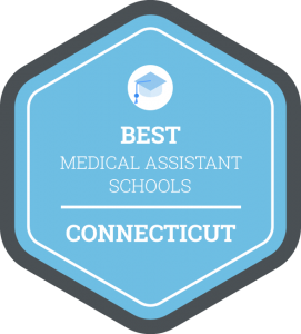Best Medical Assistant Schools in Connecticut Badge