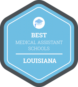 Best Medical Assistant Schools in Louisiana Badge