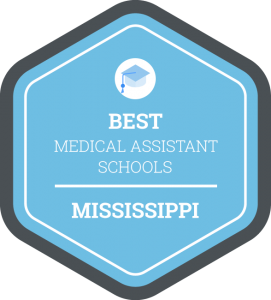 Best Medical Assistant Schools in Mississippi Badge