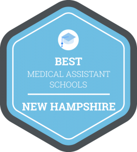 Best Medical Assistant Schools in New Hampshire Badge