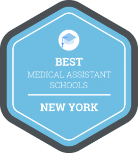 Best Medical Assistant Schools in New York Badge