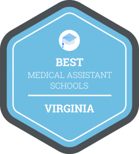 Best Medical Assistant Schools in Virginia Badge