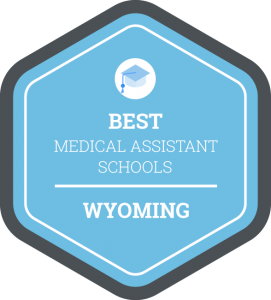 Best Medical Assistant Schools in Wyoming Badge