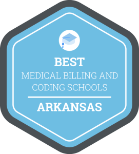 Best Medical Billing and Coding Schools in Arkansas Badge