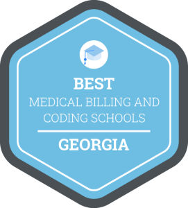 Best Medical Billing and Coding Schools in Georgia Badge