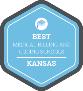 Best Medical Billing and Coding Schools in Kansas Badge