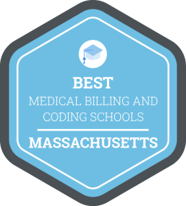 Best Medical Billing and Coding Schools in Massachusetts Badge