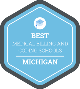 Best Medical Billing and Coding Schools in Michigan Badge