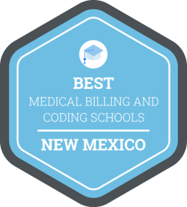 Best Medical Billing and Coding Schools in New Mexico Badge