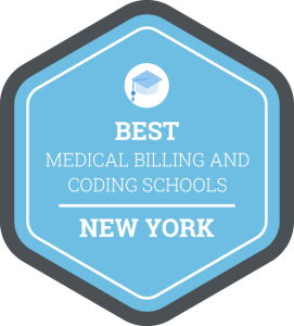 Best Medical Billing and Coding Schools in New York Badge