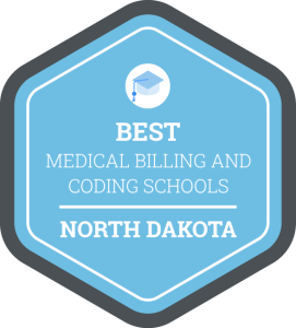 Best Medical Billing and Coding Schools in North Dakota Badge