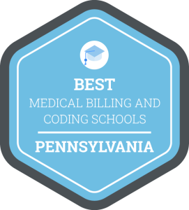 Best Medical Billing and Coding Schools in Pennsylvania Badge